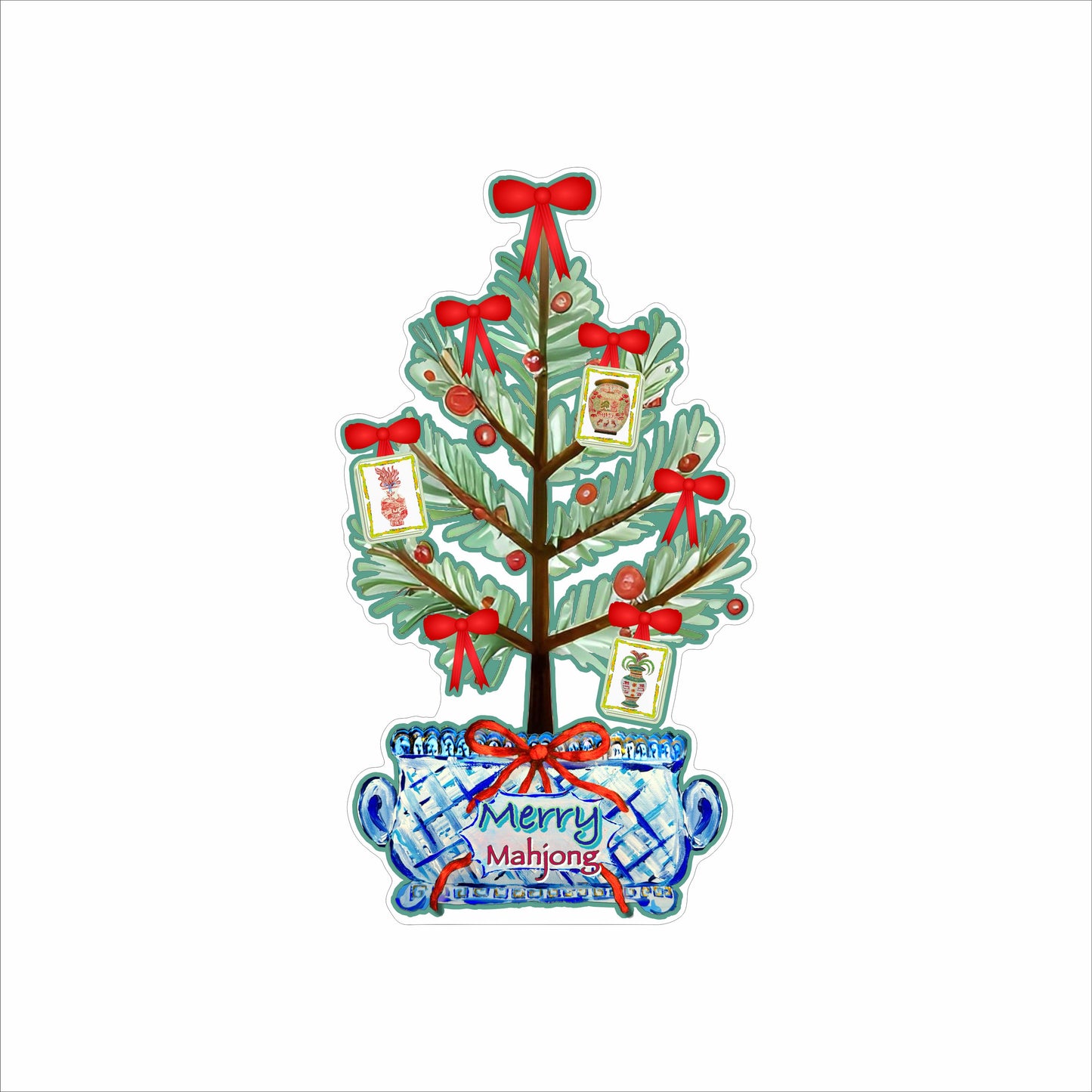 EPR-024 Merry Mahjong | 0.75Acrylic Contour
