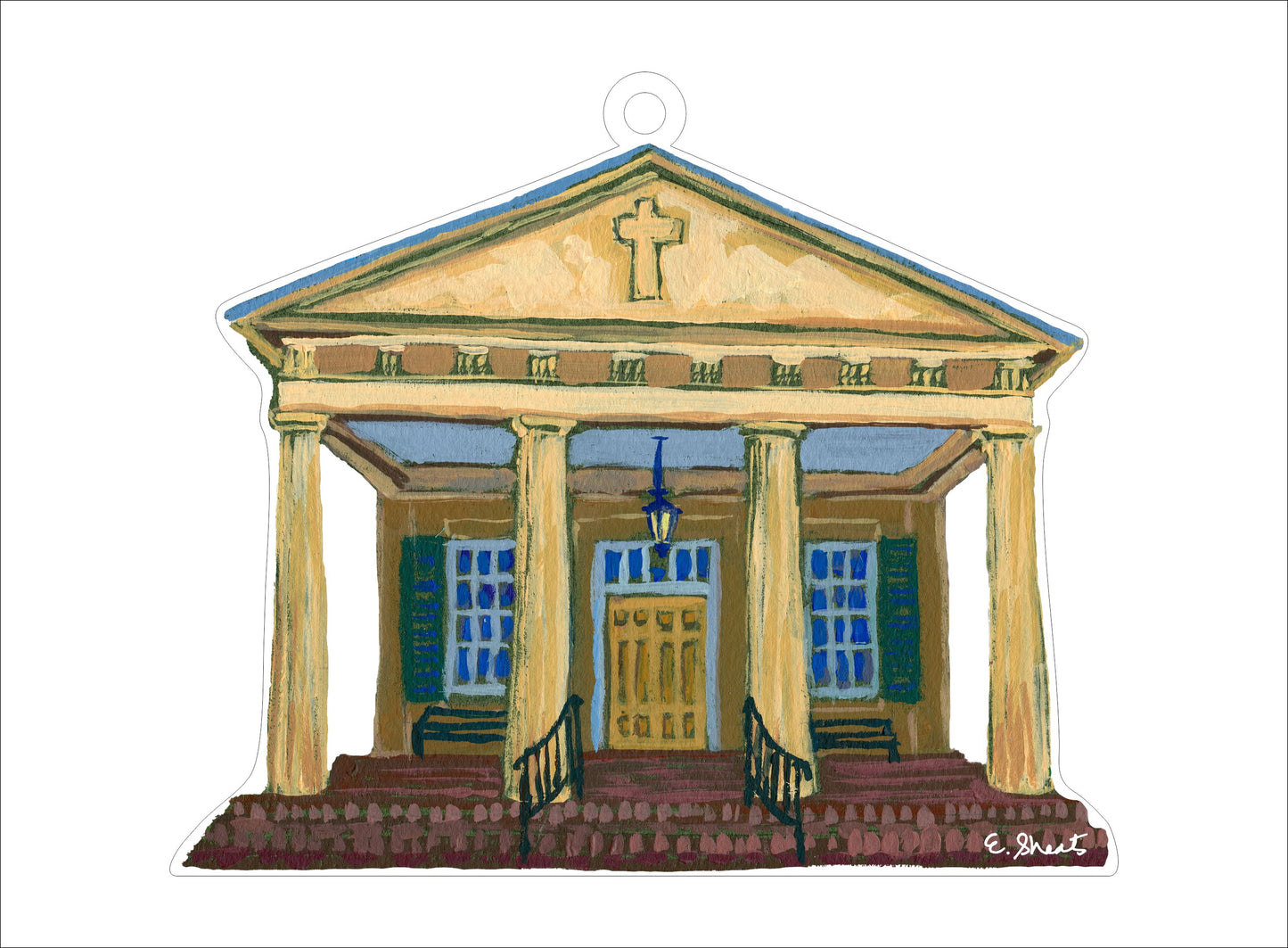 All Saints Chapel | 0.25in. Acrylic Ornament |