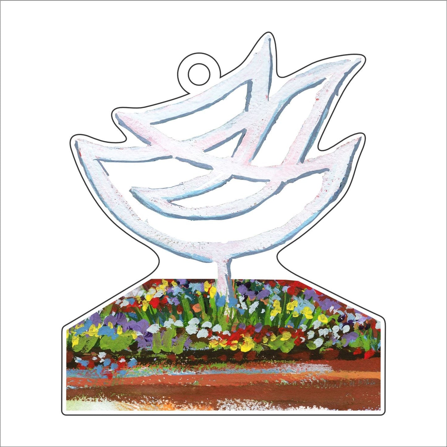 ESA-031 Harrelson Center Logo Ornament | 0.25Acrylic Ornament |