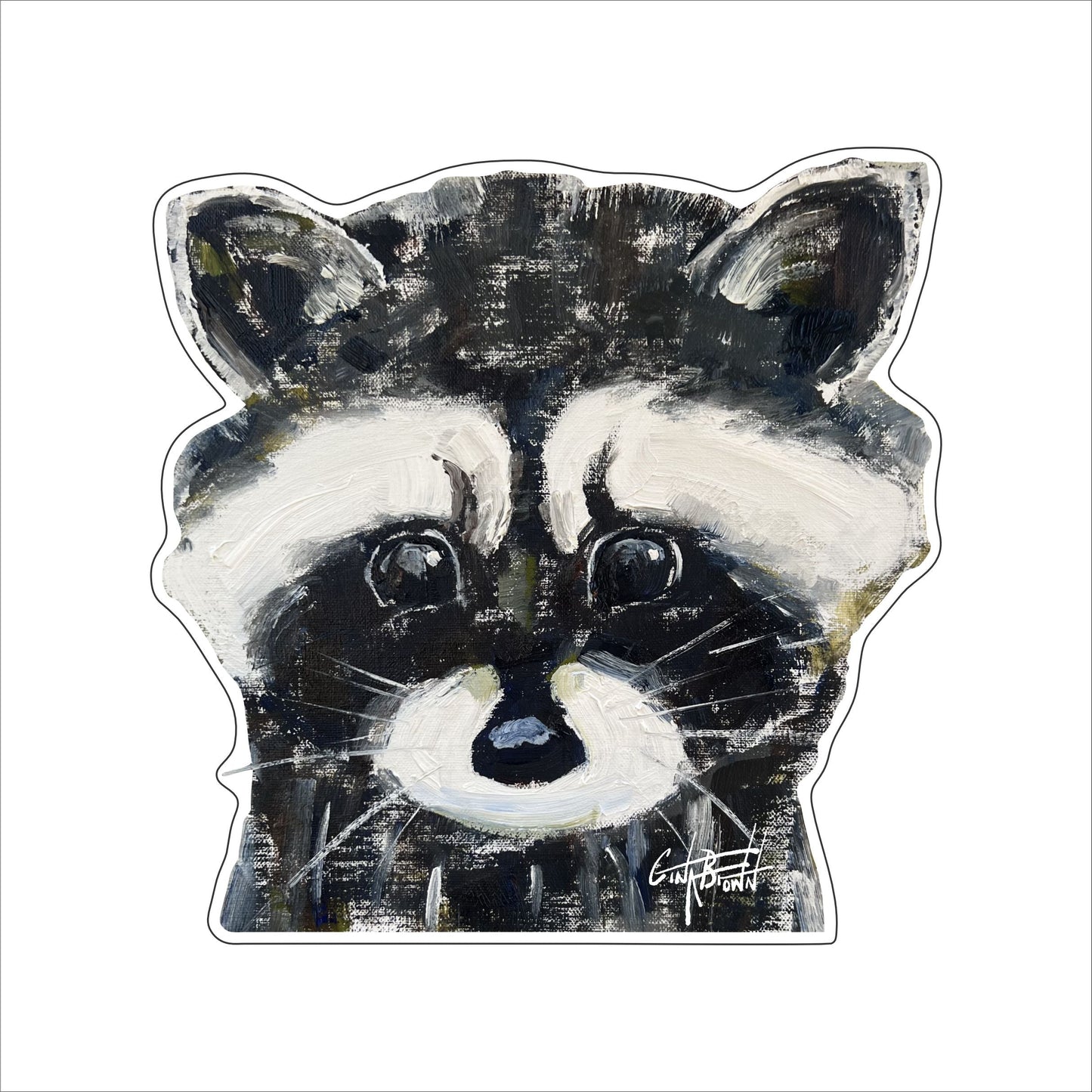 GNB-010 Raccoon | 0.75Acrylic Contour |