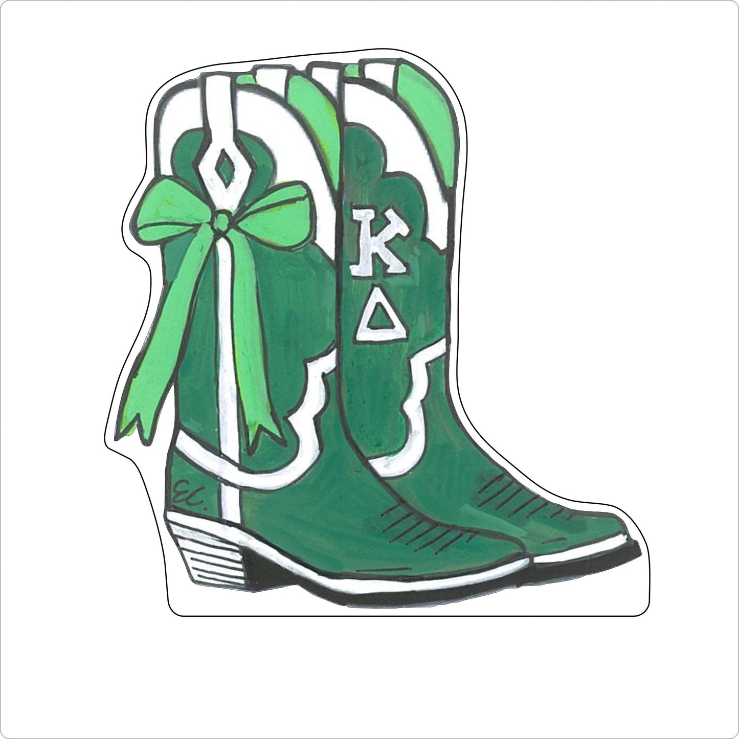 ECA-021 Emerald Stampede | 0.75Acrylic Contour |