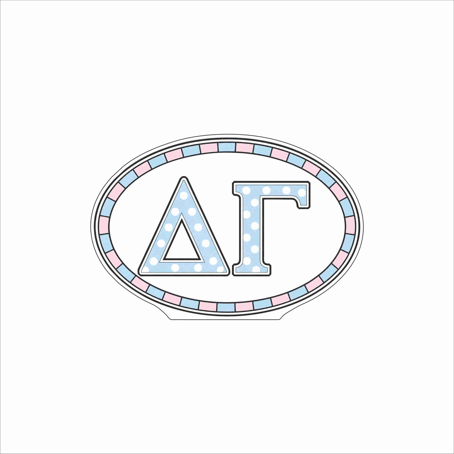 GTW-098 DEEGEE Oval | 0.75Acrylic Contour