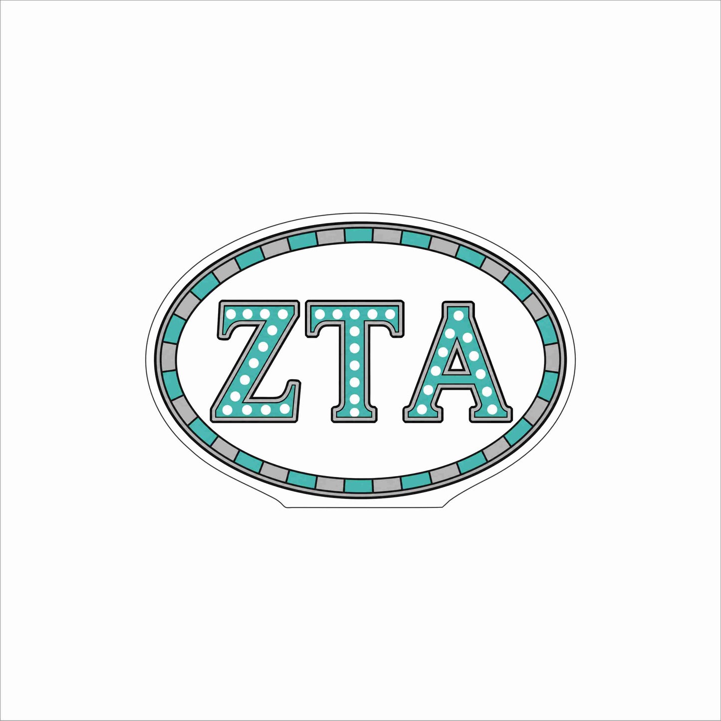 GTW-104 ZTA Oval | 0.75Acrylic Contour