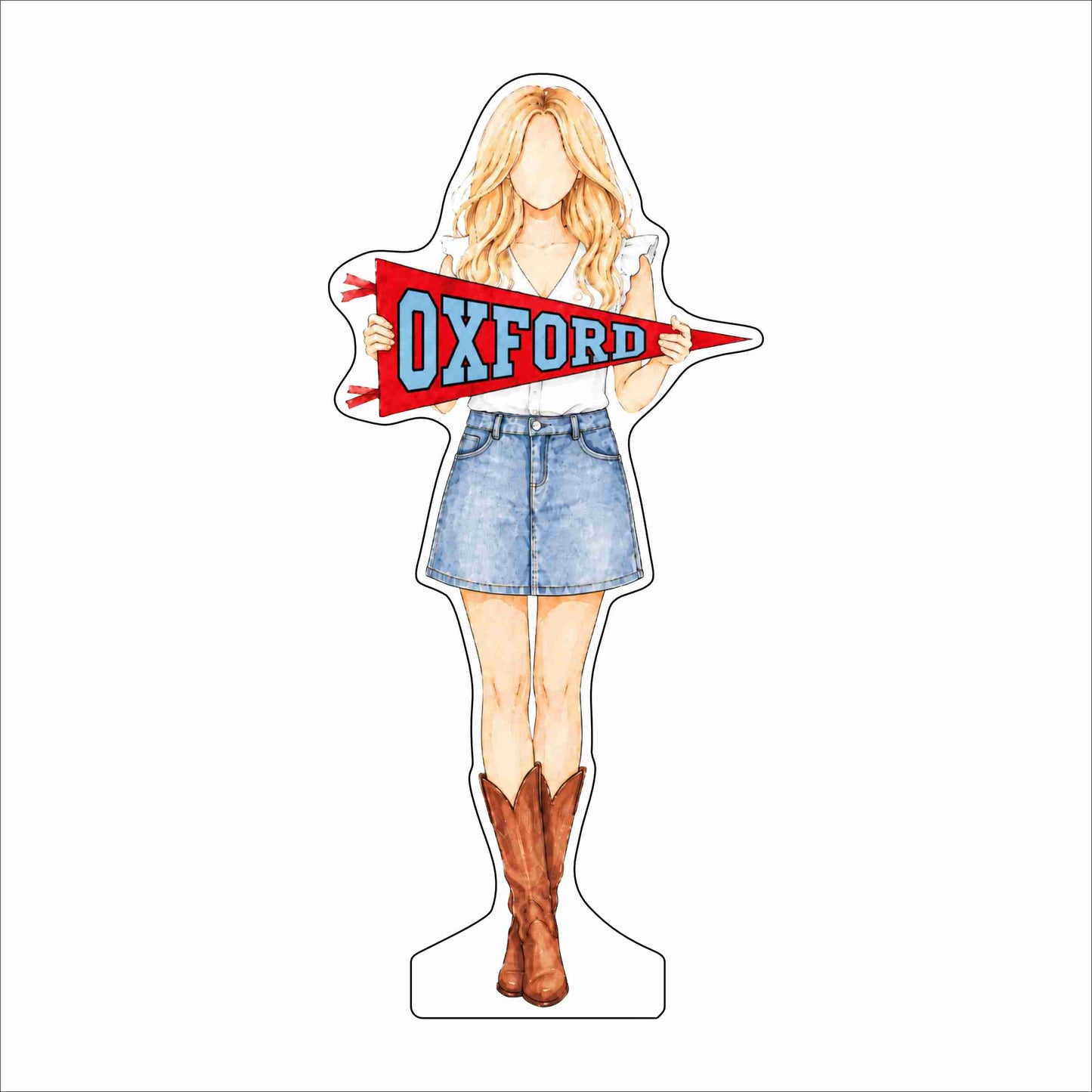 GTW-161 Oxford Blonde | 0.75Acrylic Contour