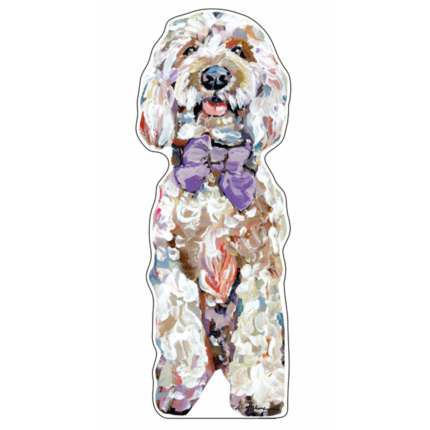 Goldendoodle | 0.75in. Acrylic Shelfie | Case of 25