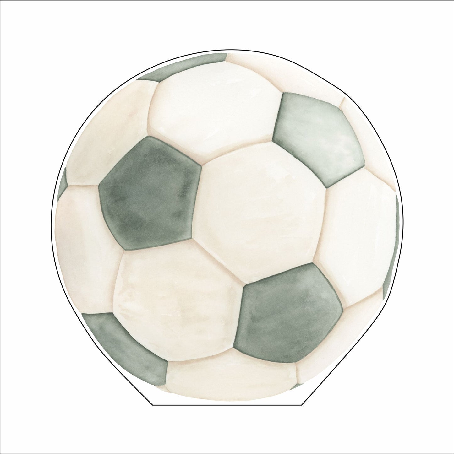 HKA-006 Soccer Ball Standard | 0.75in. Acrylic Contour |