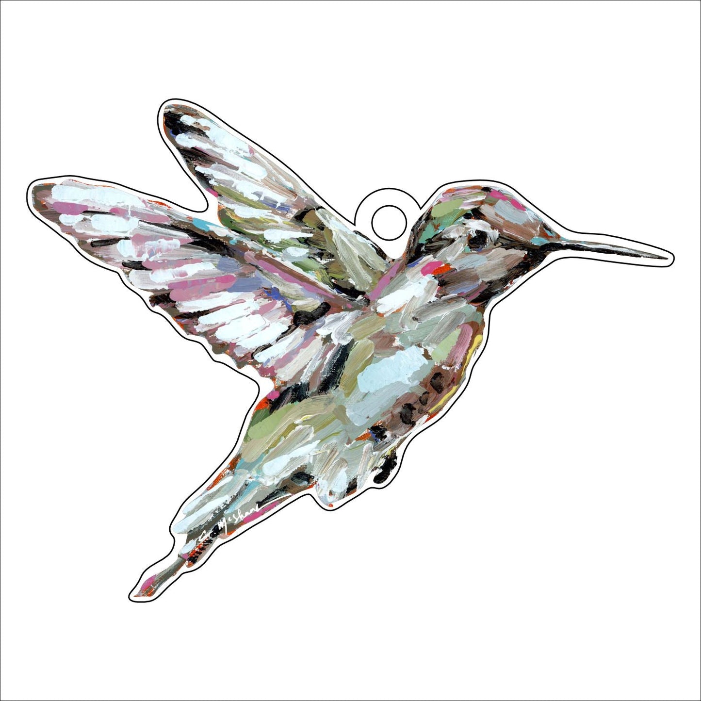 Hummingbird | 0.25in. Acrylic Ornament | Mix and Match (any 10+)
