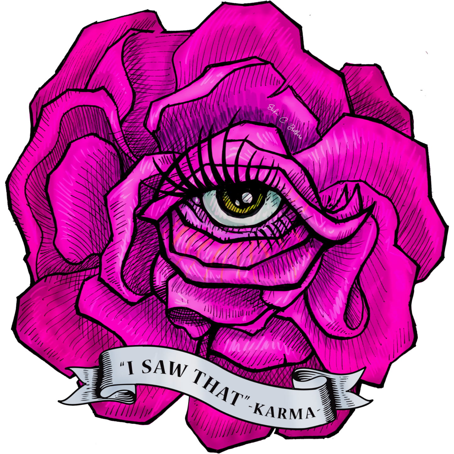 I Saw That | 0.75in. Acrylic Cutout | Dropship