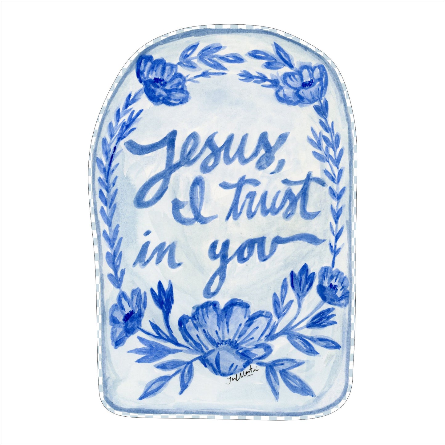 Jesus I Trust in You | 0.75in. Acrylic Cutout | Case (any 10+)