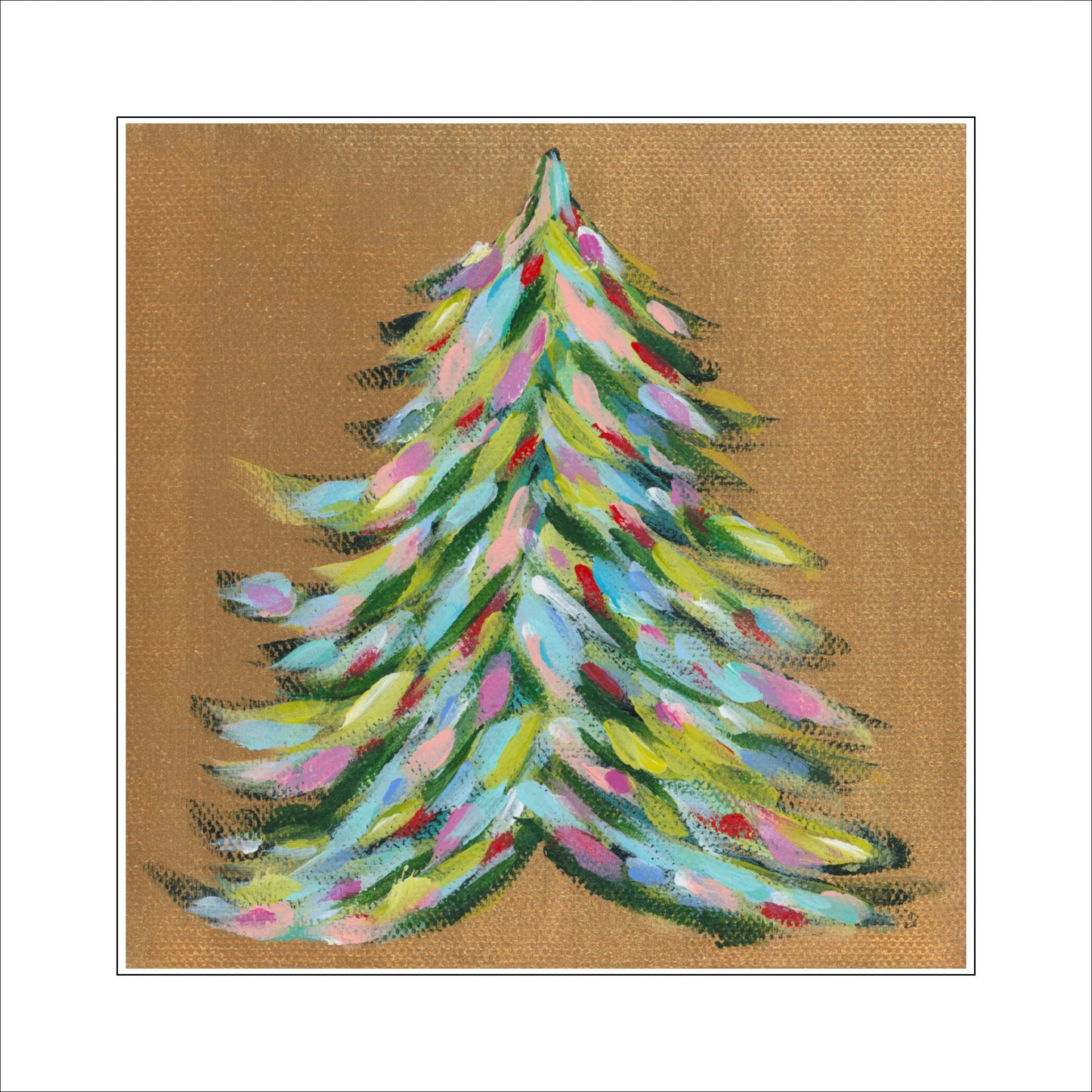 JMZ-006 Christmas Tree (Large) | 0.75in. Acrylic Cutout 5.5x5.5 | Case (any 10+)