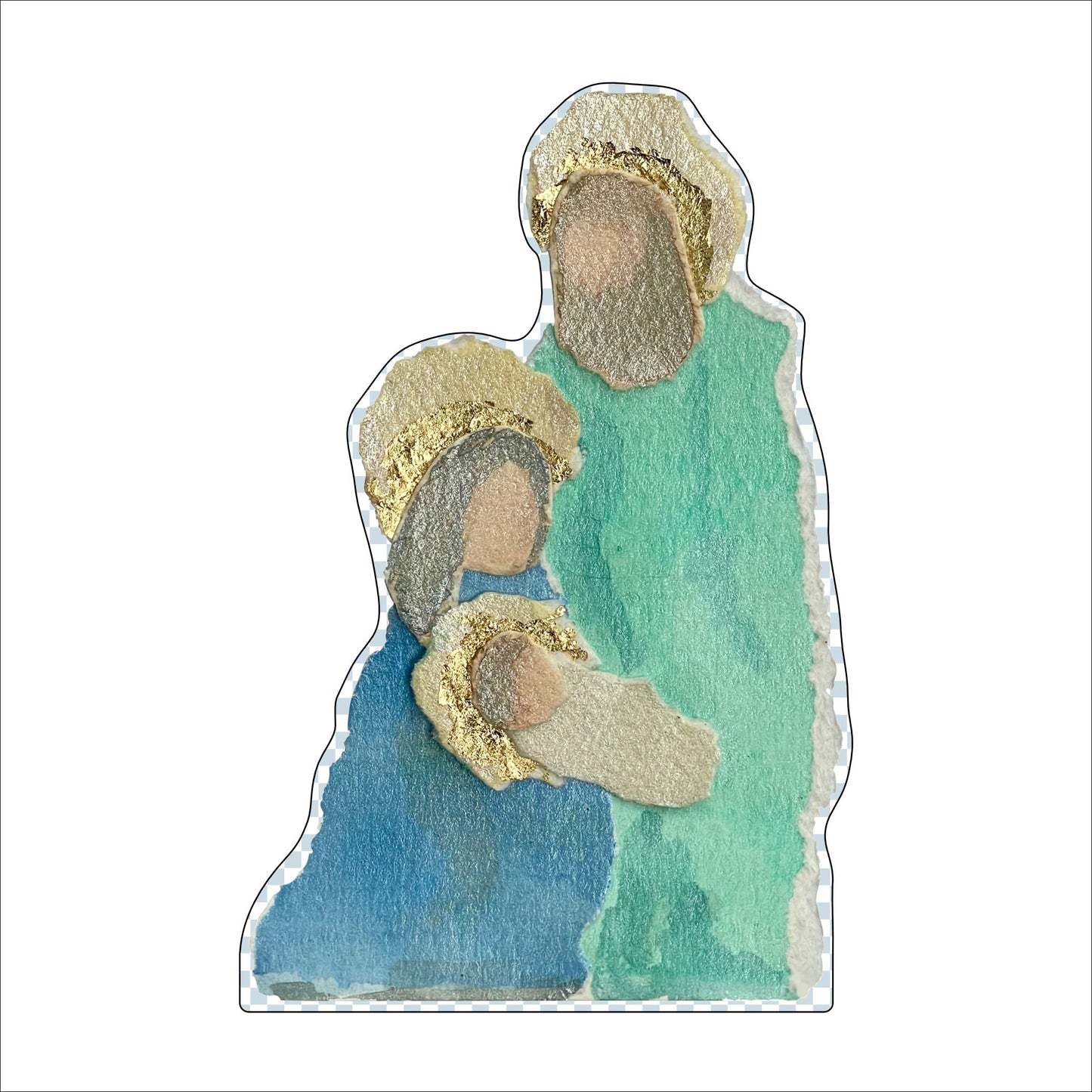 JOA-001 Holy Family | 0.75in. Acrylic Cutout | Single