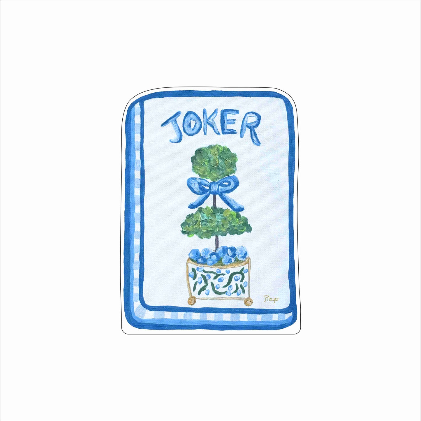 JPA-041 Blue Joker | 0.75Acrylic Contour