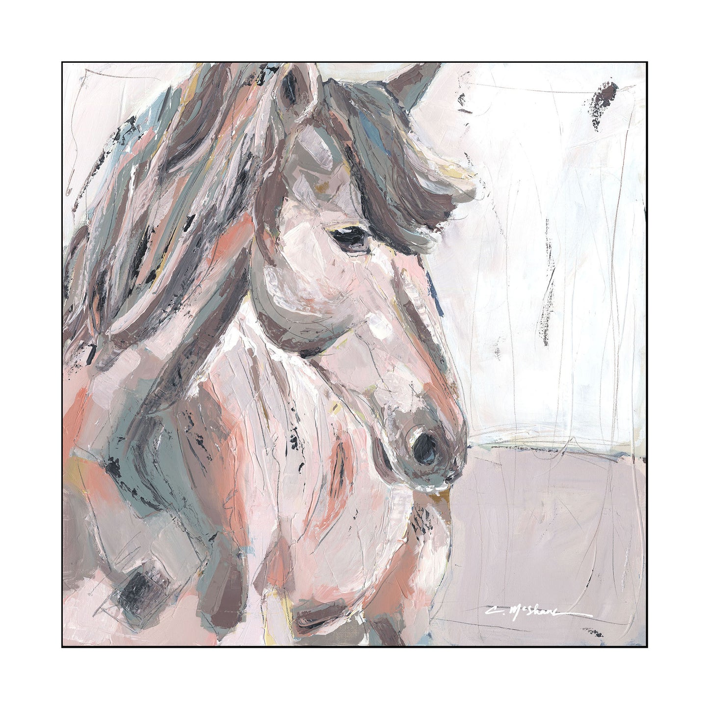 Juliet Horse 5.5x5.5 | 0.75in. Acrylic Cutout | Case Bundle any 10+ (Pack of 1)
