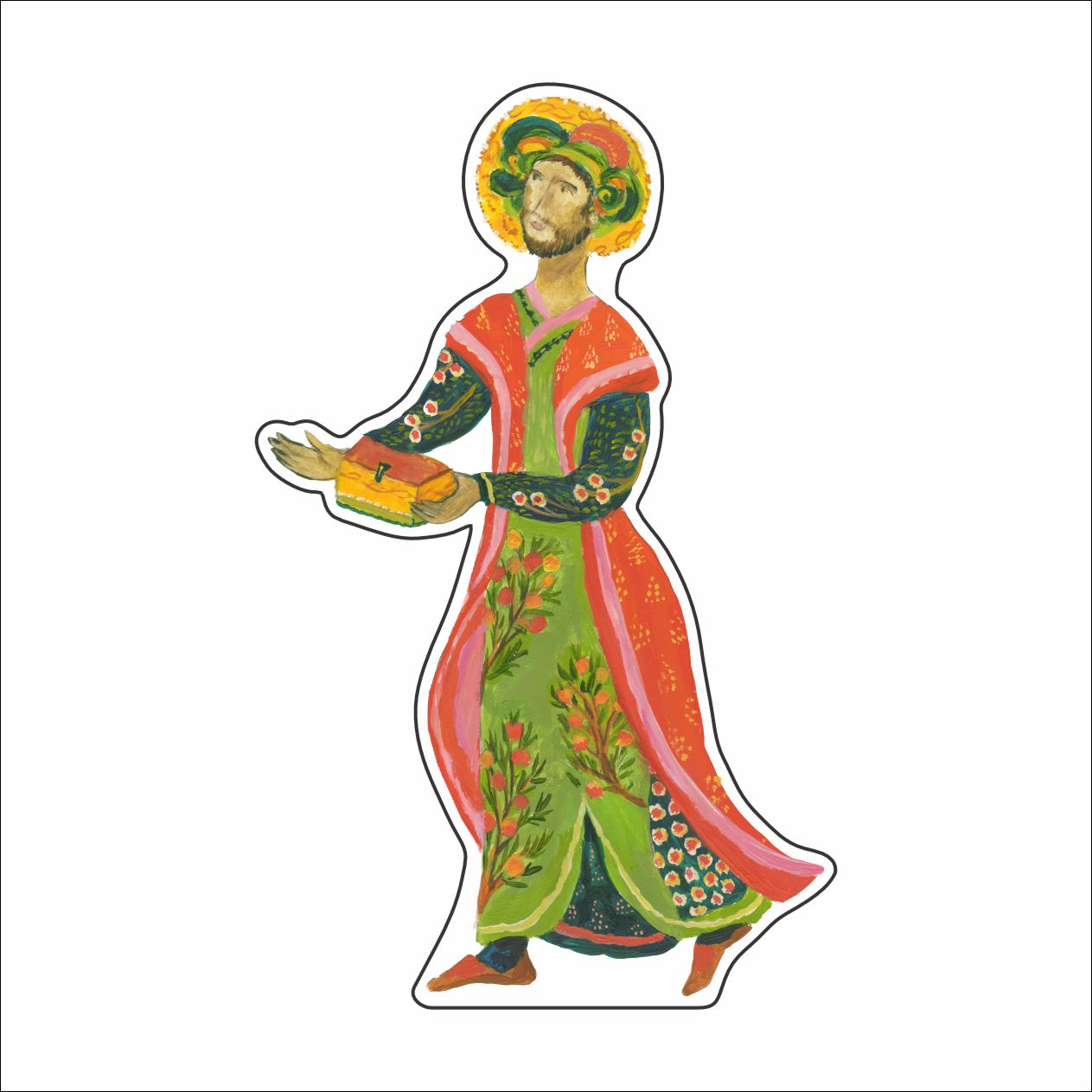 KHA-240 Nativity Melchior Mini | 0.50 Acrylic