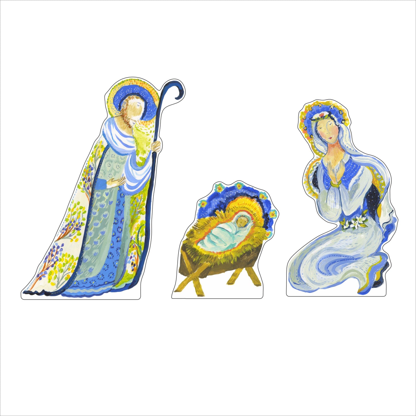 KHA-246 3 Piece Nativity Mini | 0.50 Acrylic