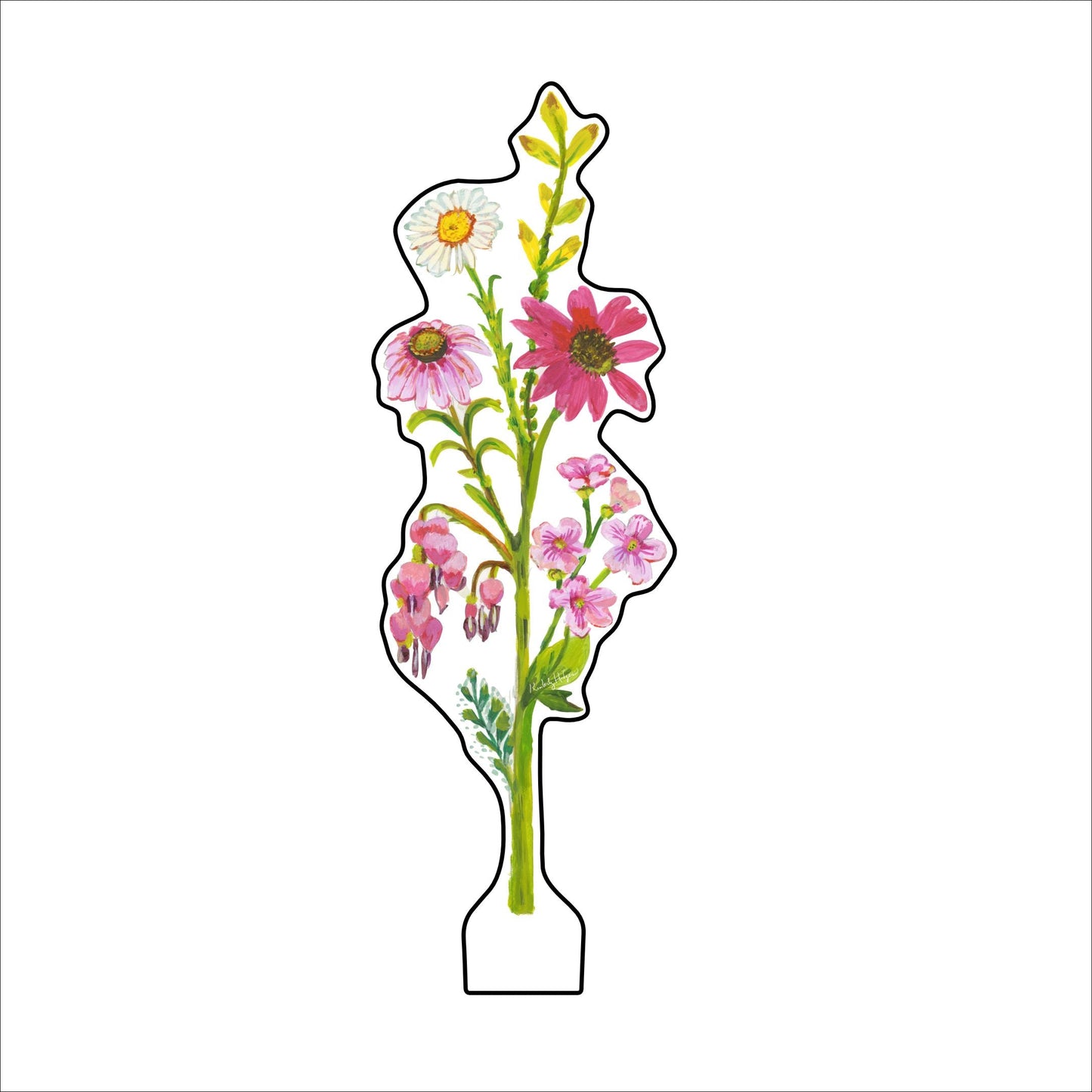 Meadow Flower | 0.25in. Acrylic Floral