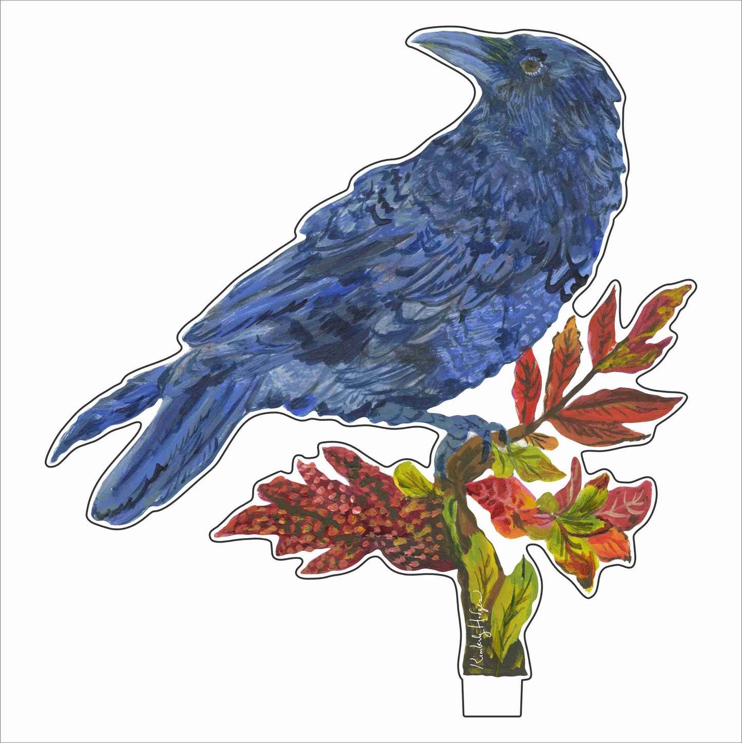 Crow and Sumac | 0.25in. Acrylic Floral