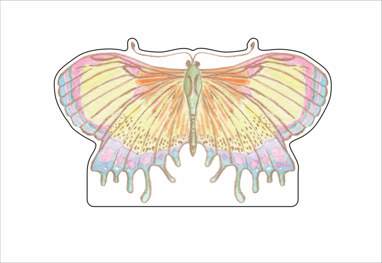 KKN-003 March Butterfly | 0.75Acrylic Contour |