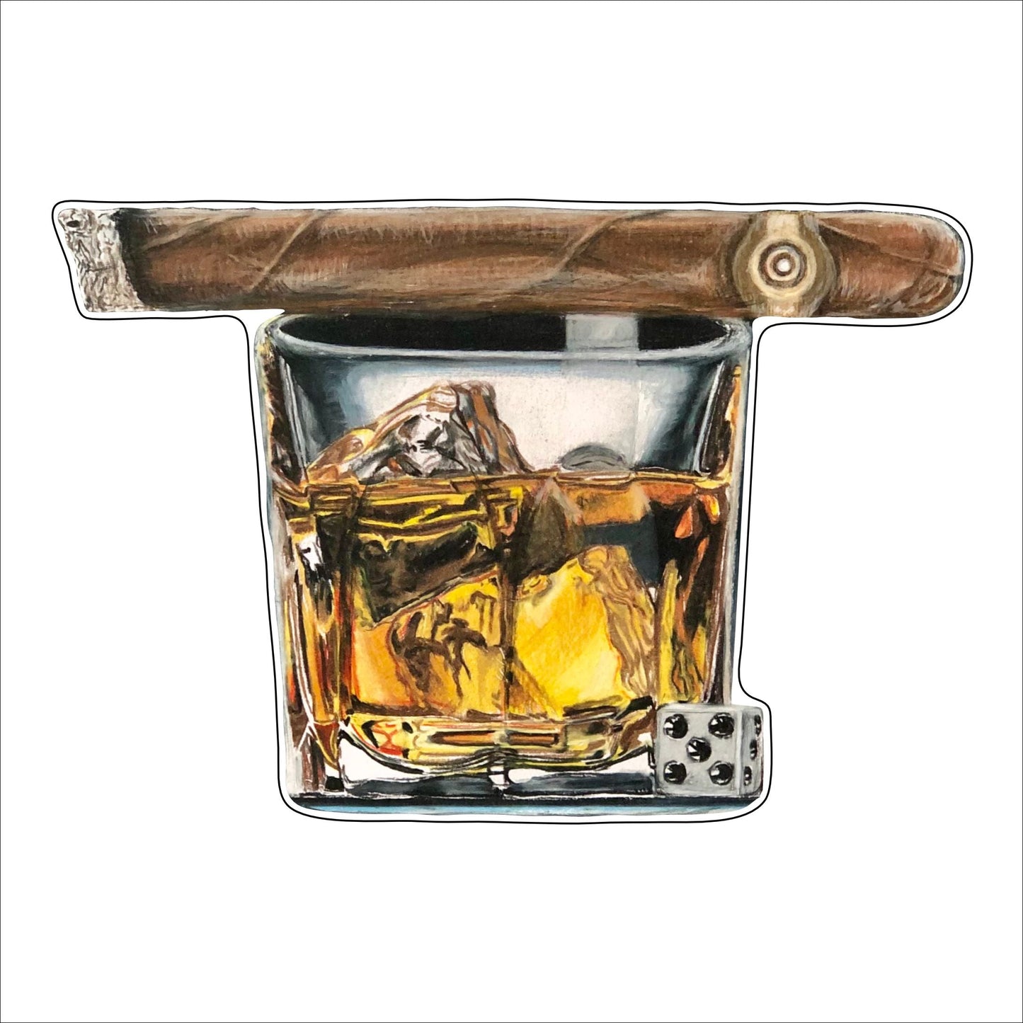 KLA-003 Vices | 0.75in. Acrylic Cutout | Case Bundle any 10+ (Pack of 1)