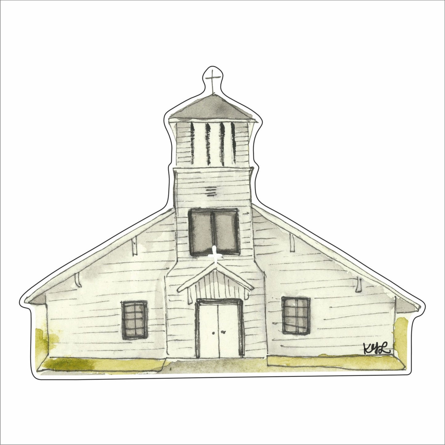 KLS-013 St. Martin Chapel | 0.75Acrylic Contour