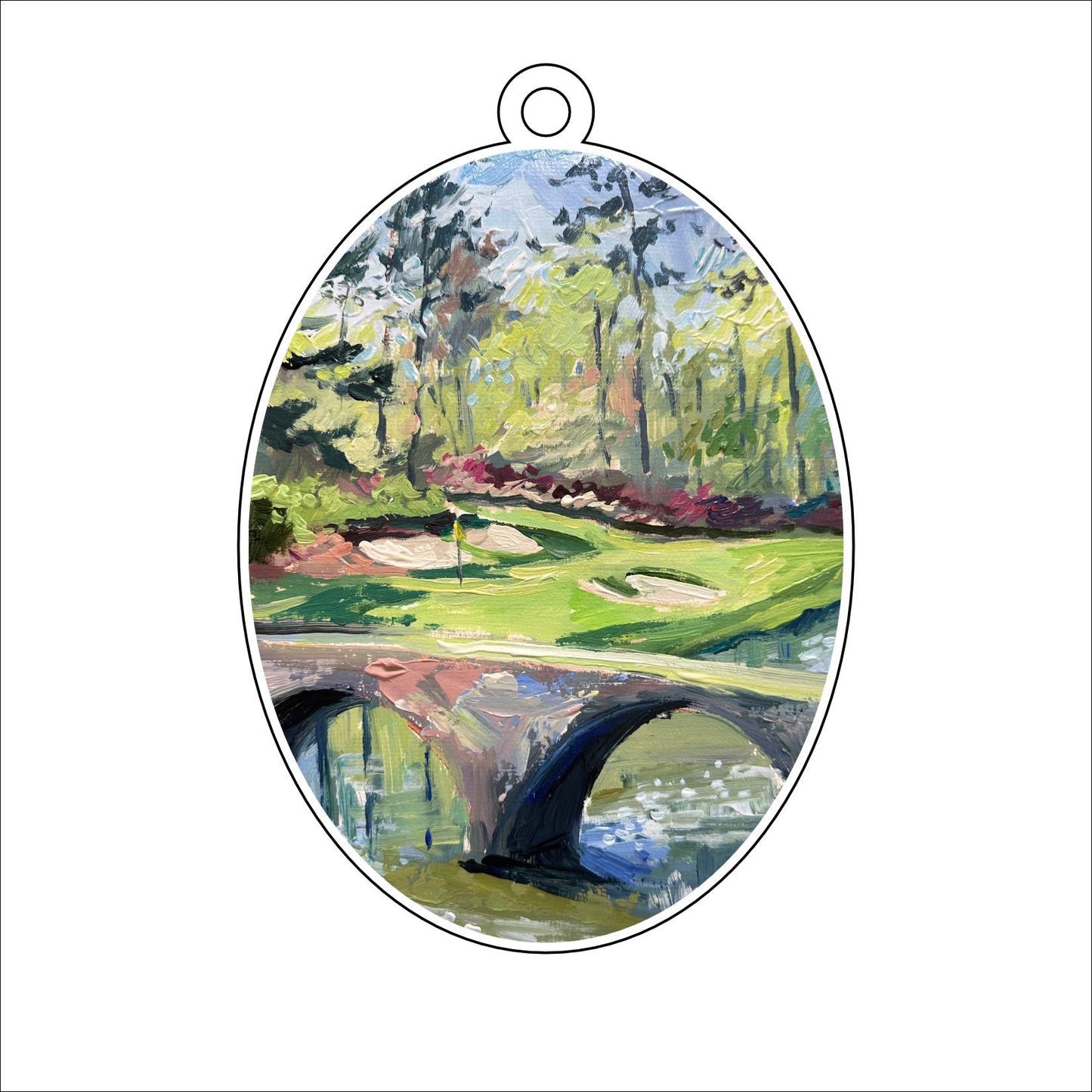 KPA-006 Azalea View | 0.25in. Acrylic Ornament | Case Bundle of 25