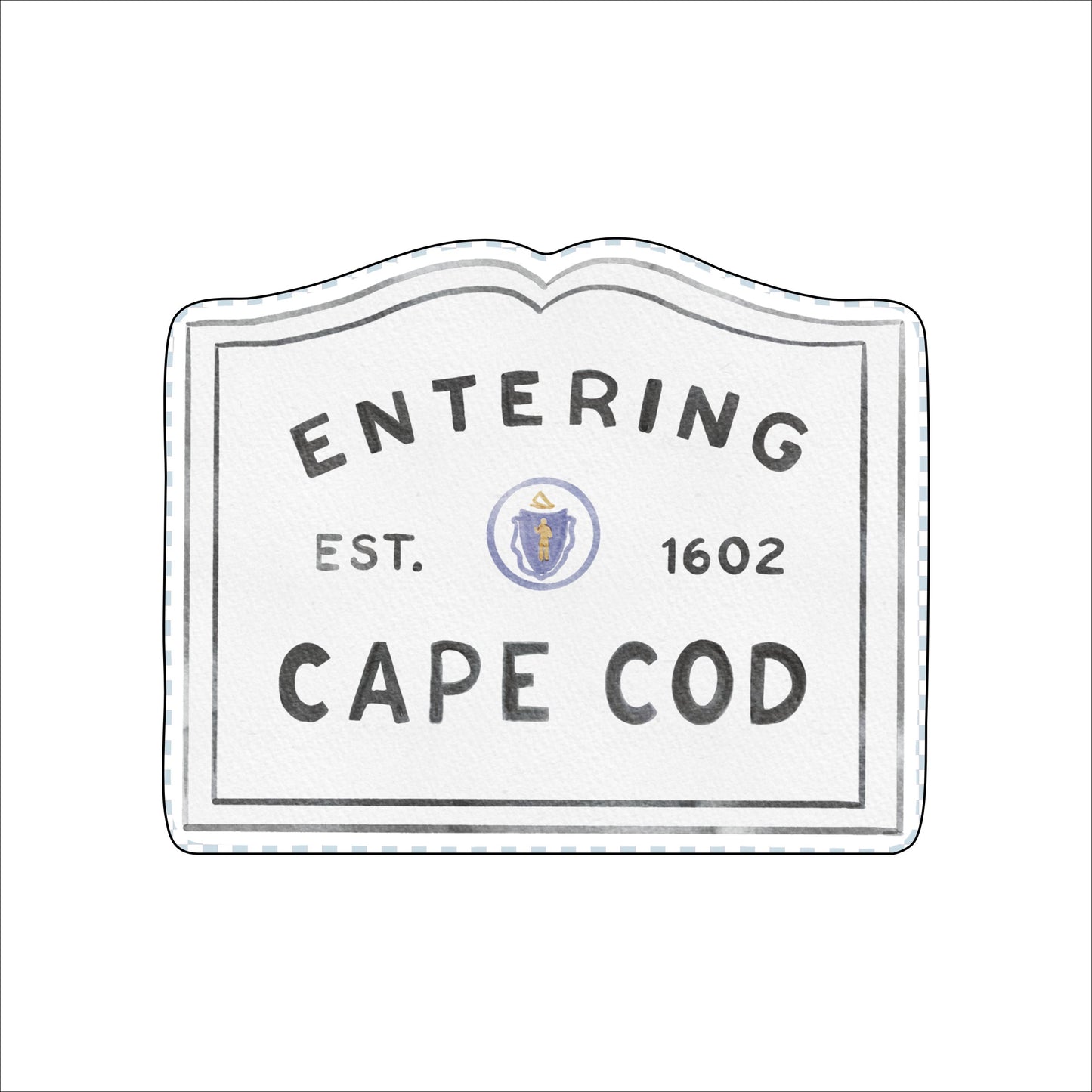 KRA-002 Cape Cod | 0.75in. Acrylic Cutout | Case (any 10+)