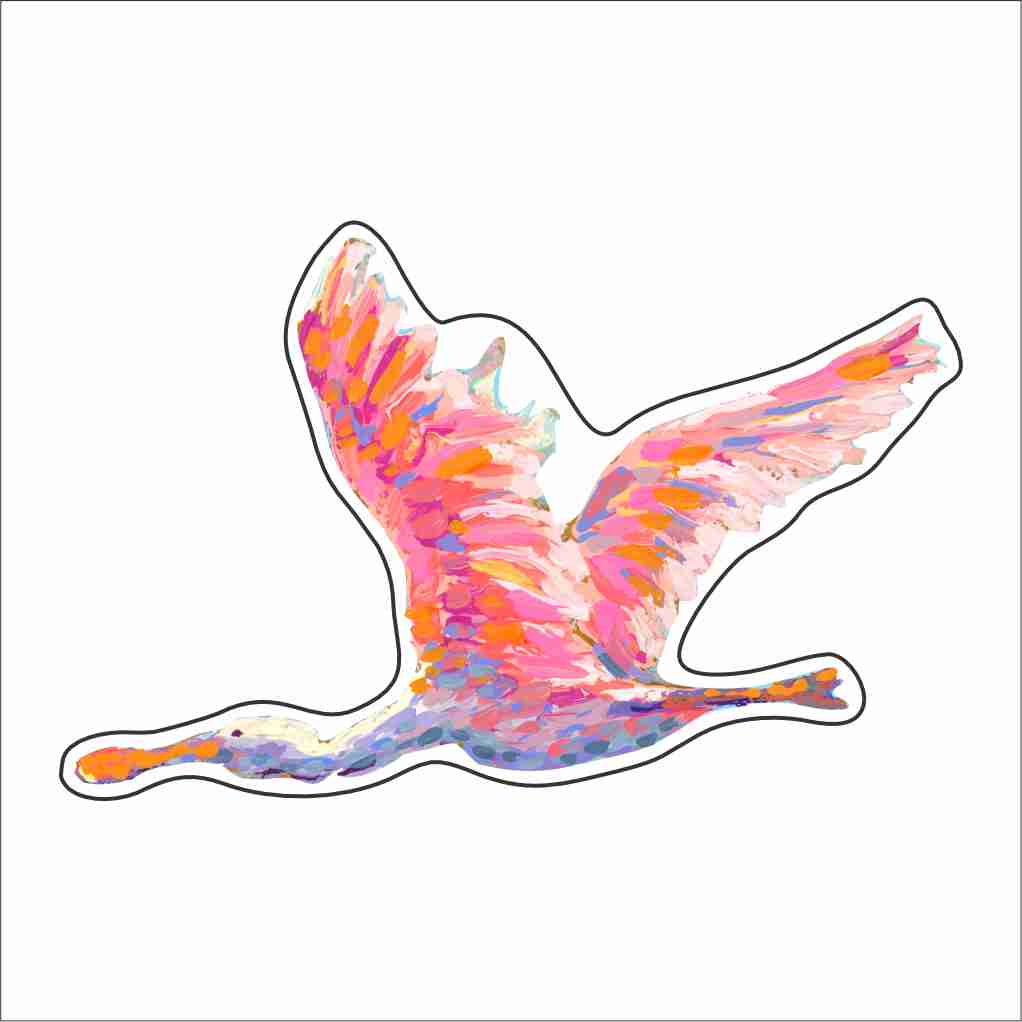 LAM-025 Grace Magnet | 0.125Acrylic Magnet | Case of 4