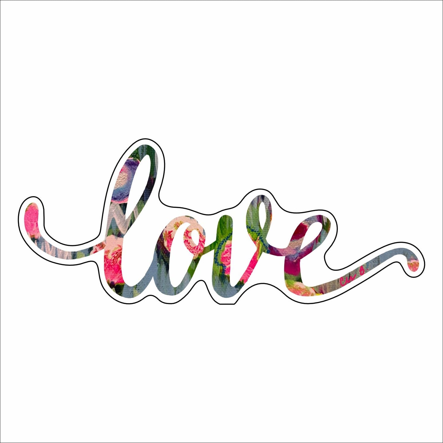 LBR-012 Colorful Love Mini | 0.50Acrylic Mini | Case of 25