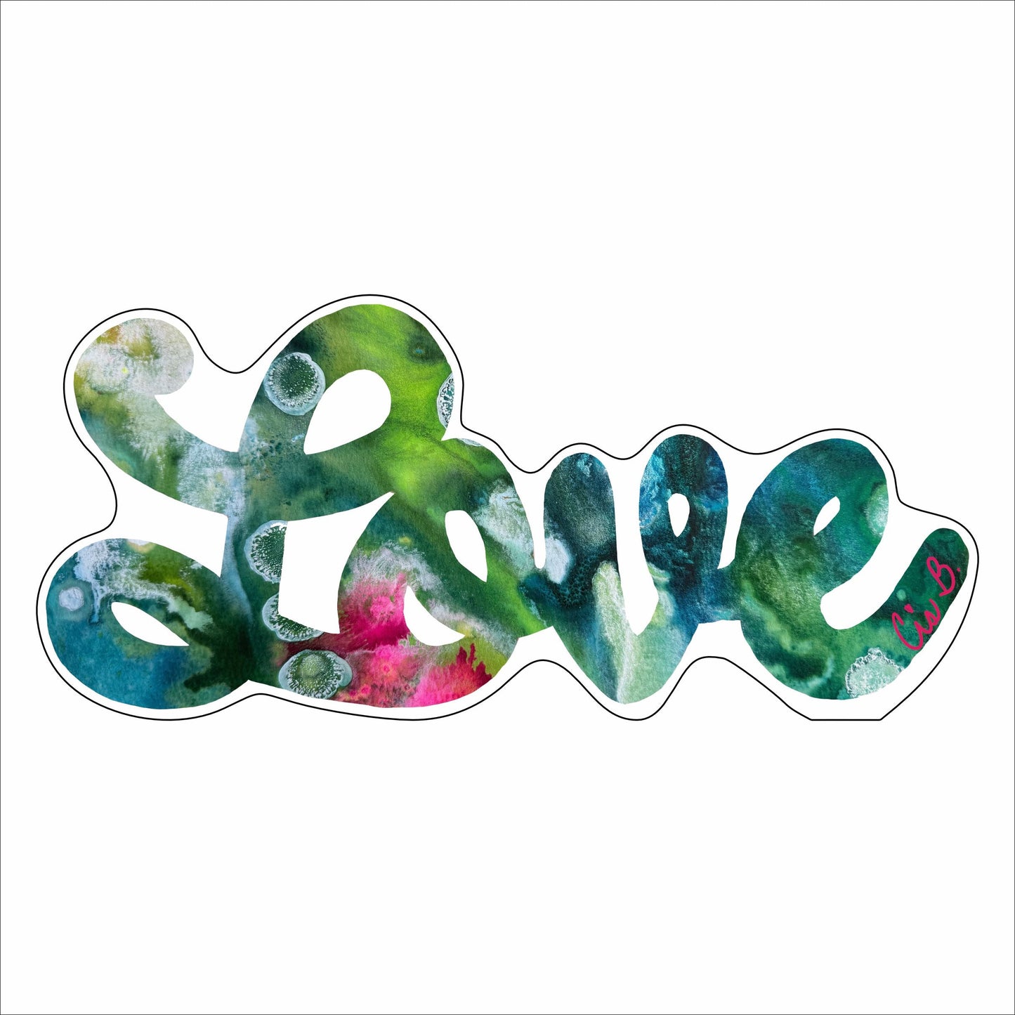 LBR-017 Cool Bold Love | 0.75Acrylic Contour | Case of 25
