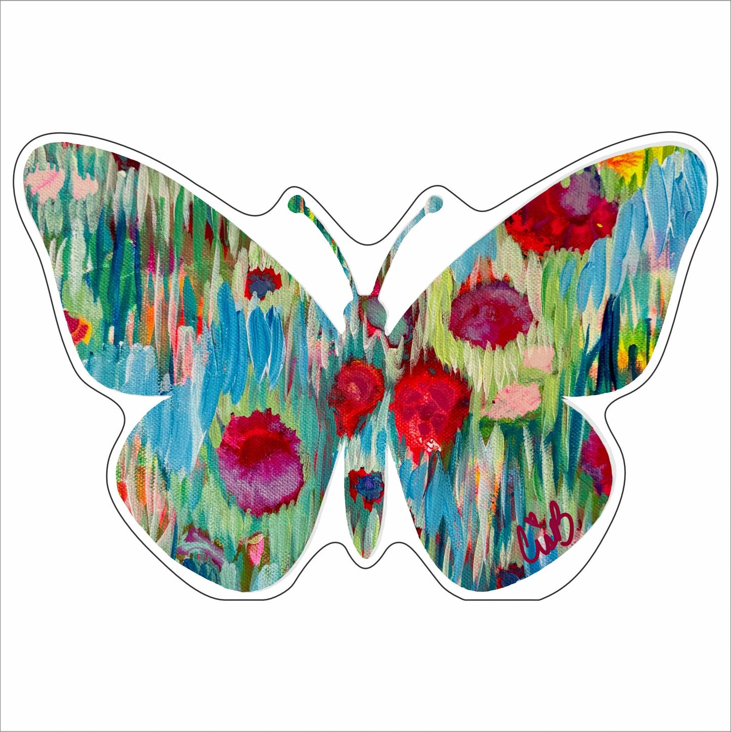 LBR-049 Dublin Butterfly | 0.75Acrylic Contour |