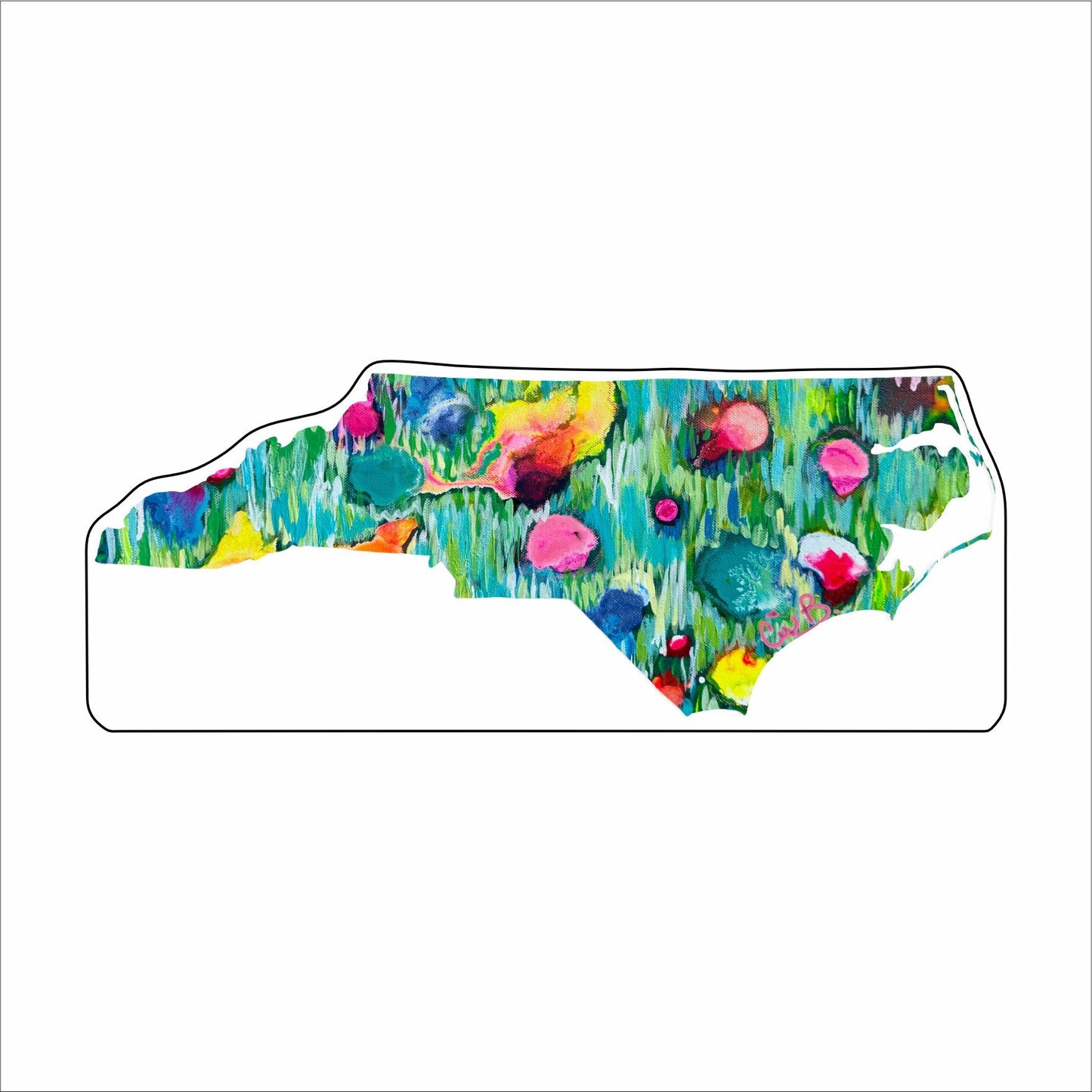 LBR-122 NC State Rosy Mini | 0.50Acrylic Mini |
