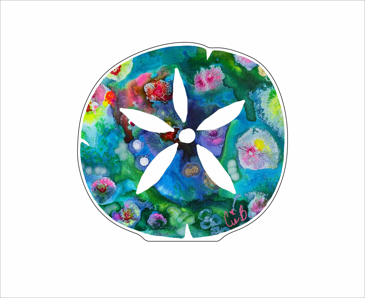 LBR-157 Perdido Sand Dollar | 0.75Acrylic Contour |