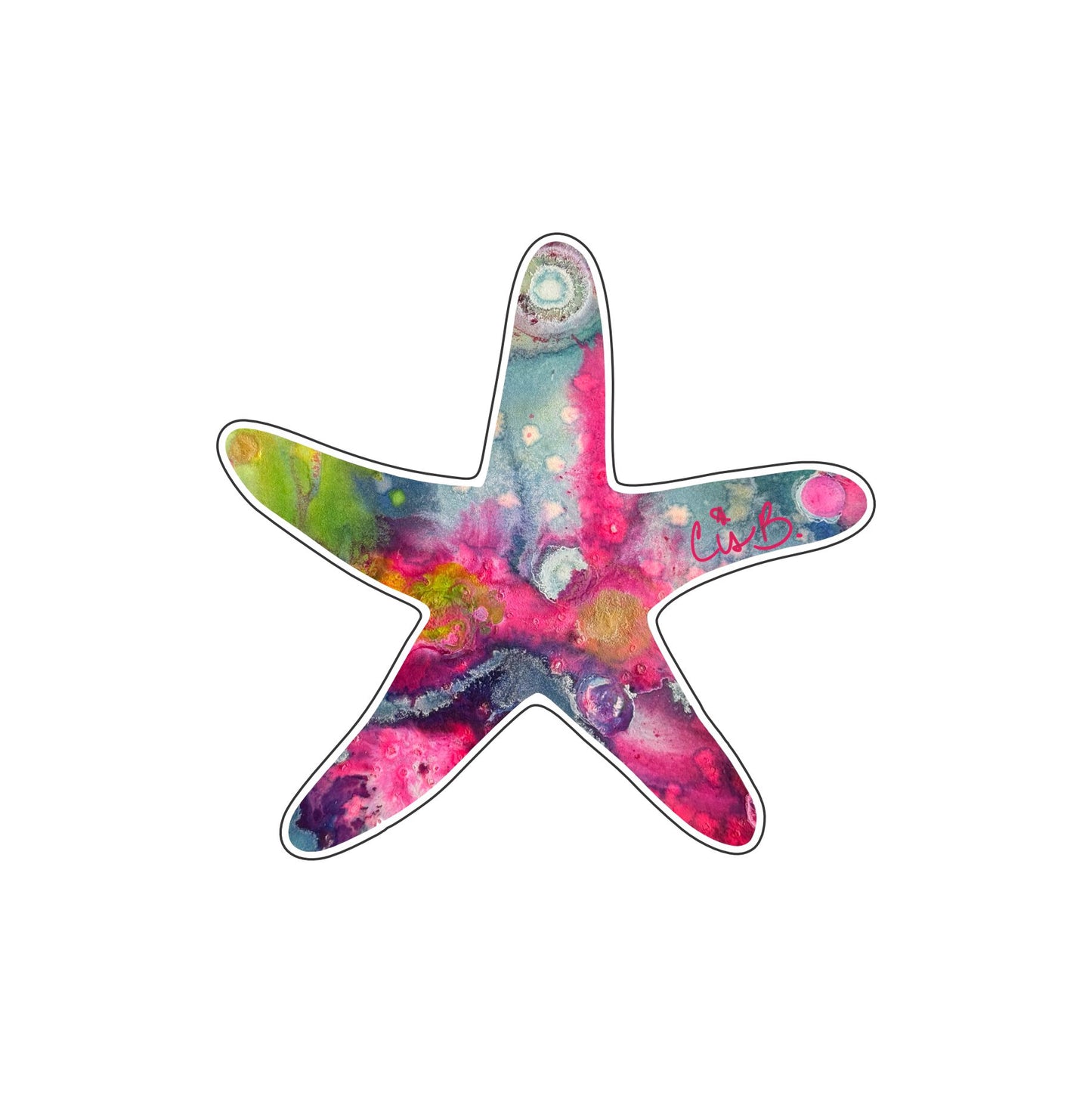 LBR-173 Venus Starfish Mini | 0.50Acrylic Mini Contour