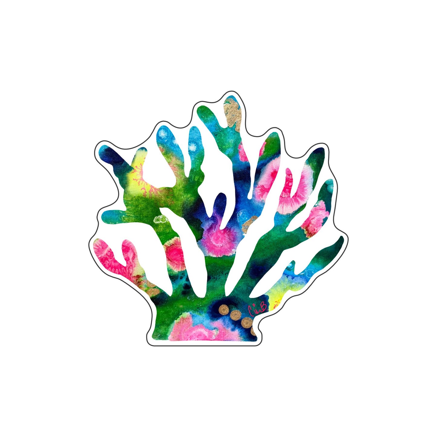 LBR-185 Mangrove Coral Mini | 0.50Acrylic Mini Contour