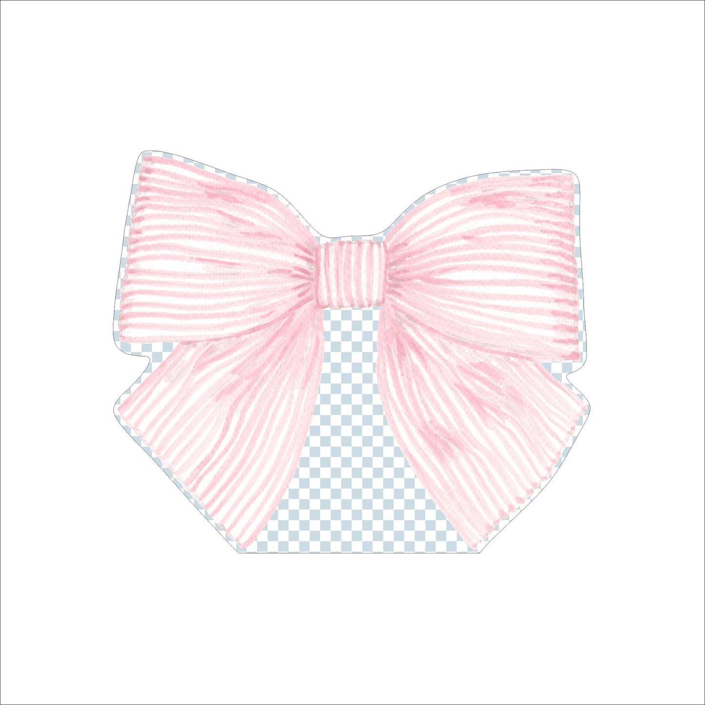 Pink Bow | 0.75in. Acrylic Cutout | Case (any 10+)