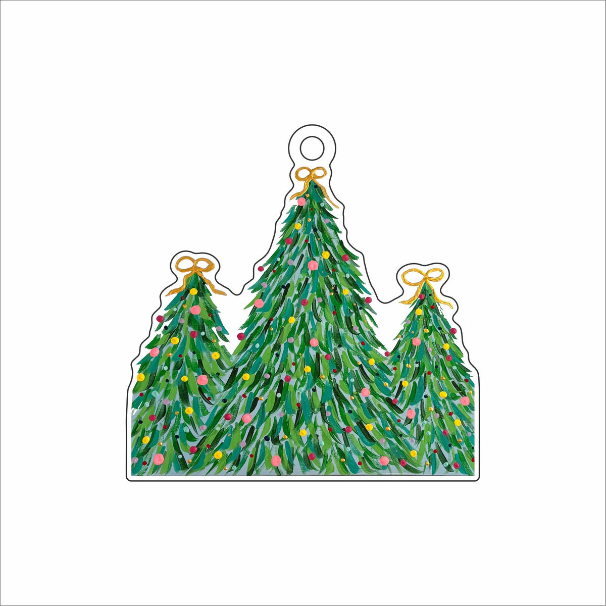 LCC-009 Christmas Tree Ornament | 0.25Acrylic Ornament