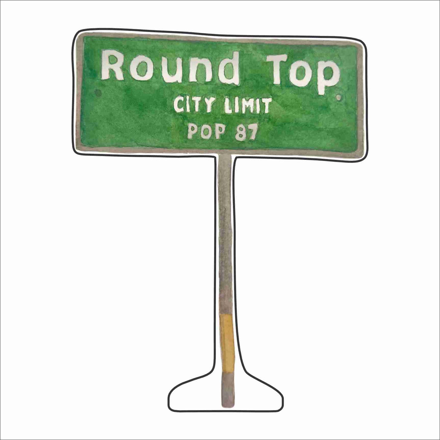 LCL-003 Round Top | 0.75Acrylic Contour
