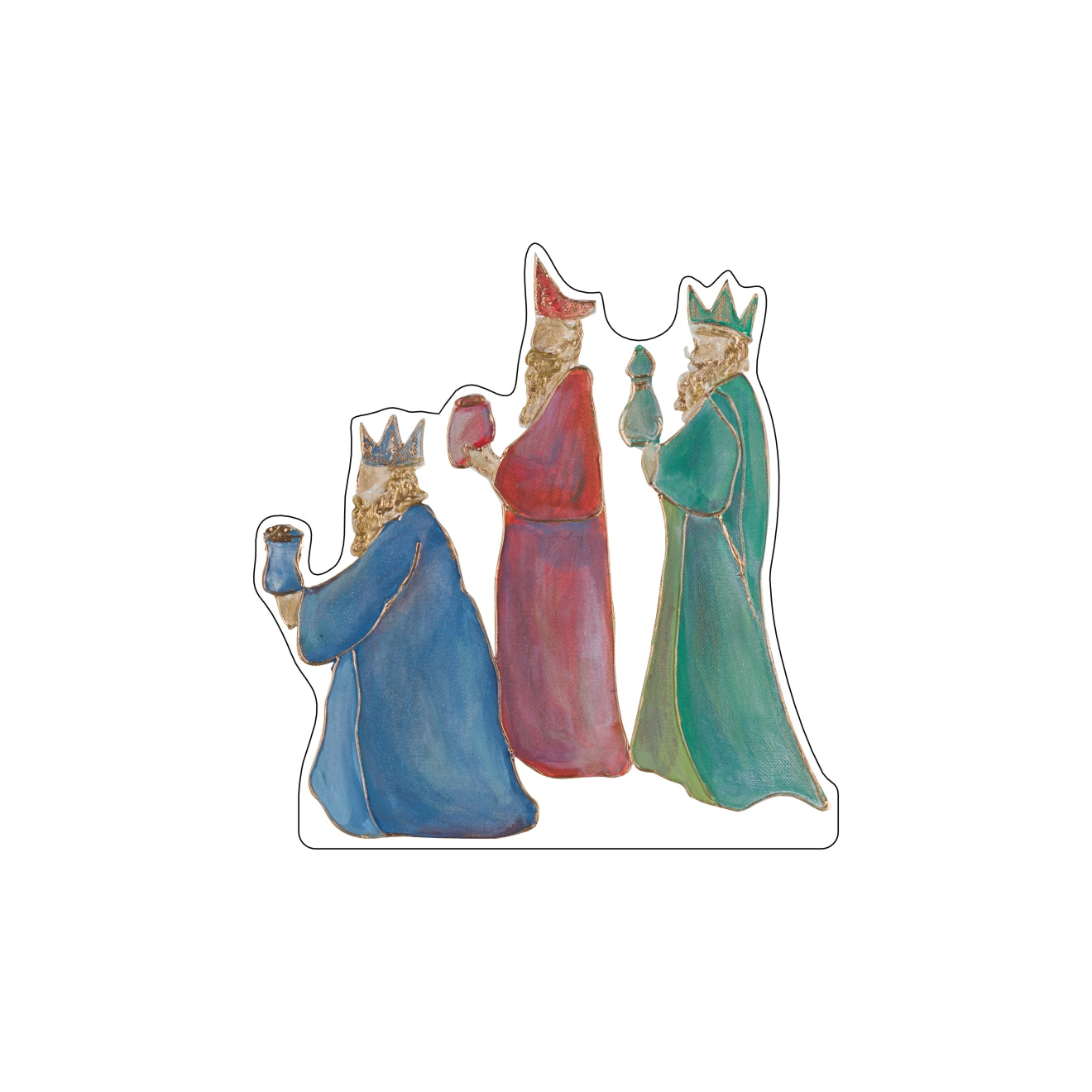 LFA-011 Nativity Wisemen | 0.75Acrylic Contour | Case of 25