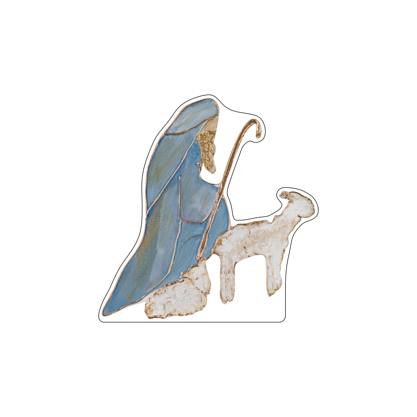 LFA-014 Nativity Shepherd | 0.75Acrylic Contour | Case of 25