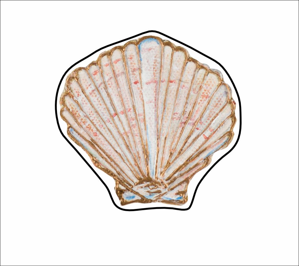 LFA-102 Seashells Magnet | 0.125Acrylic Magnet |