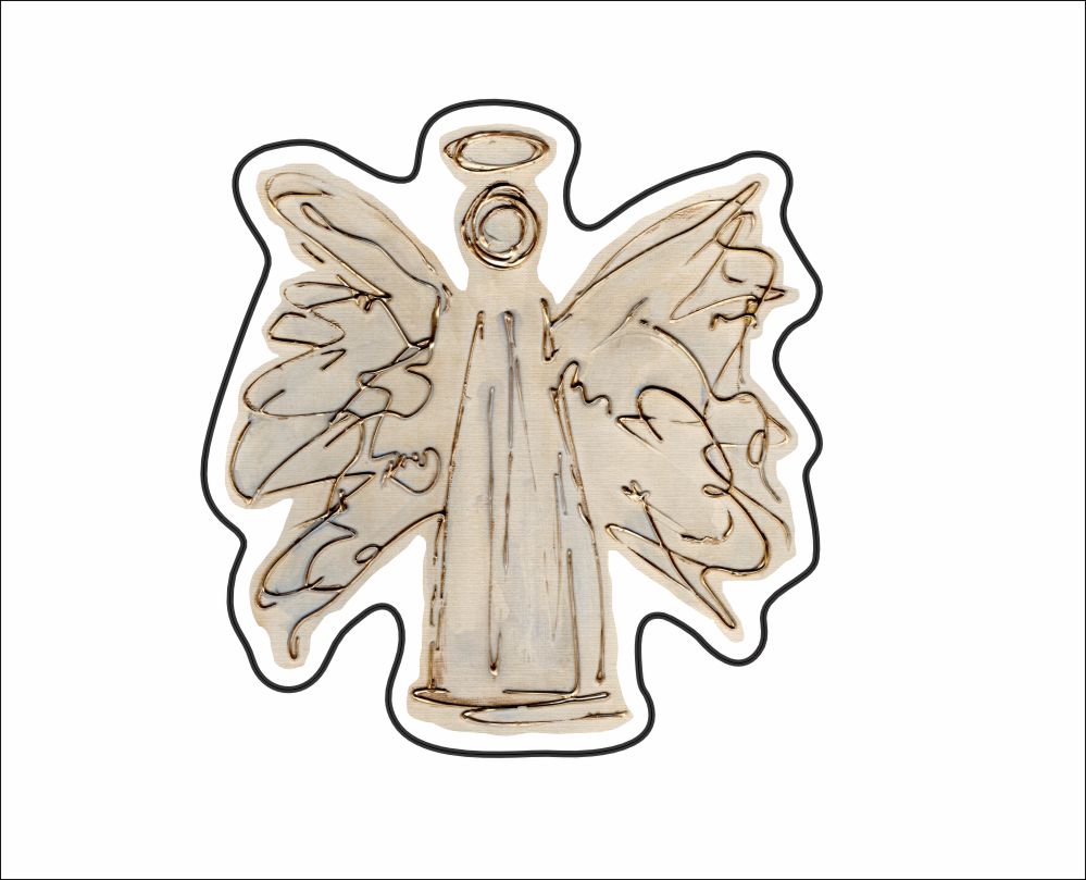 LFA-109 Blue Angel Magnet | 0.125Acrylic Magnet |