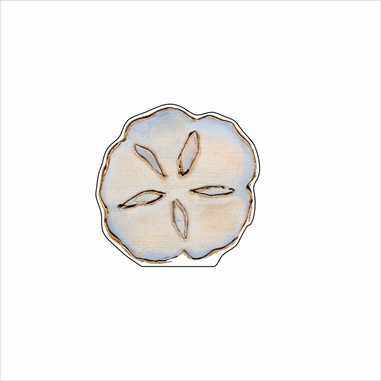 LFA-161 Sand Dollar Mini | 0.50Acrylic Contour |