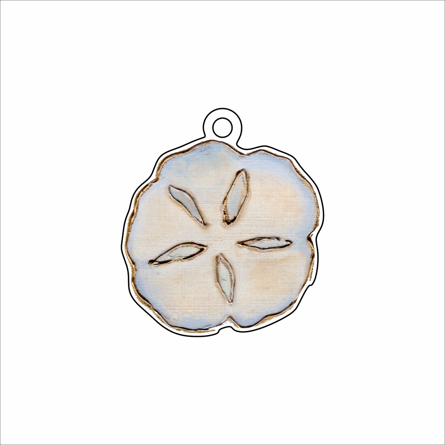 LFA-162 Sand Dollar Ornament | 0.25Acrylic Ornament |