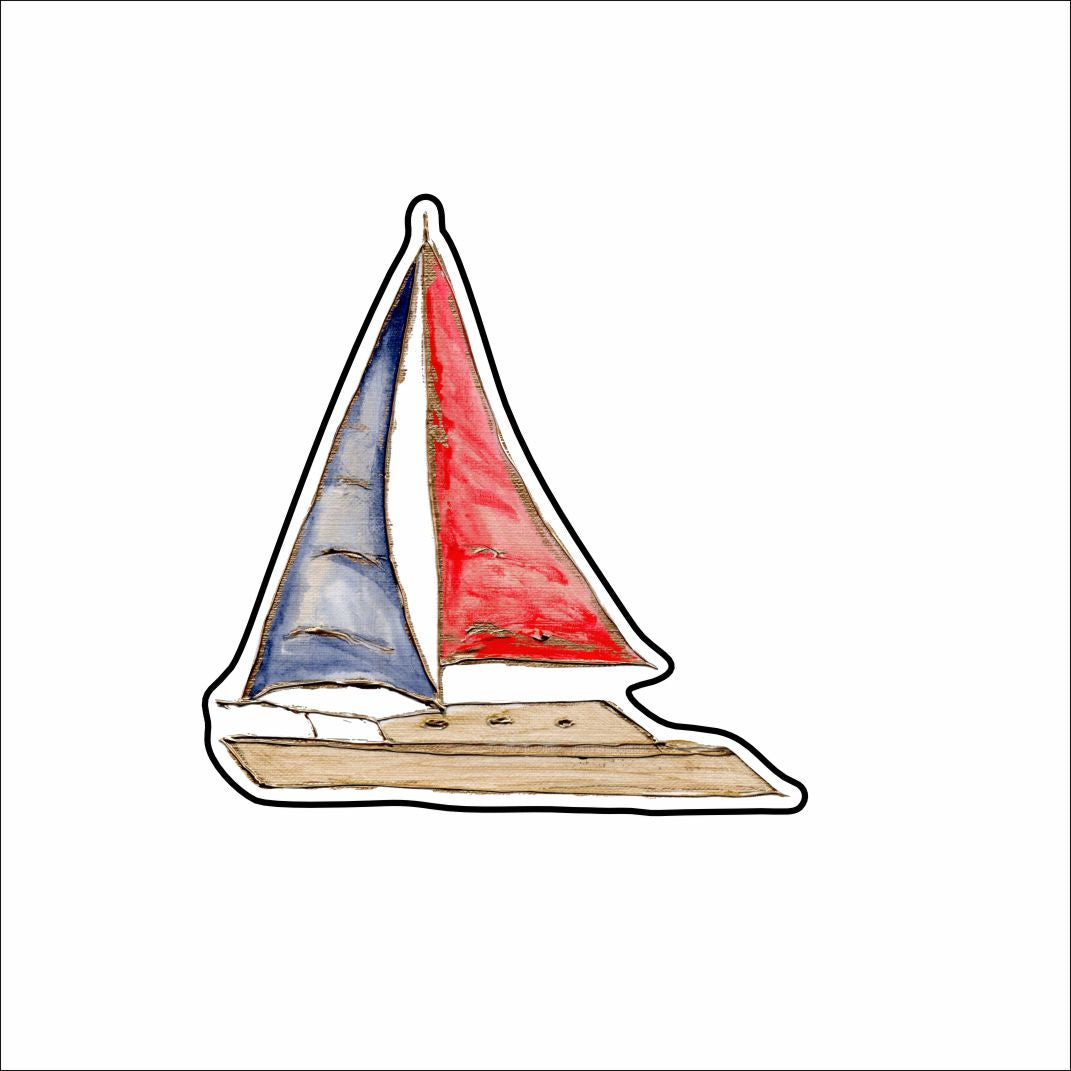 LFA-172 Sailboat Magnet | 0.125Acrylic Magnet |