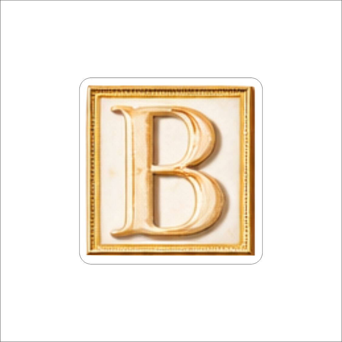 LFA-179 Letter B Magnet | 0.125Acrylic Magnet | Components