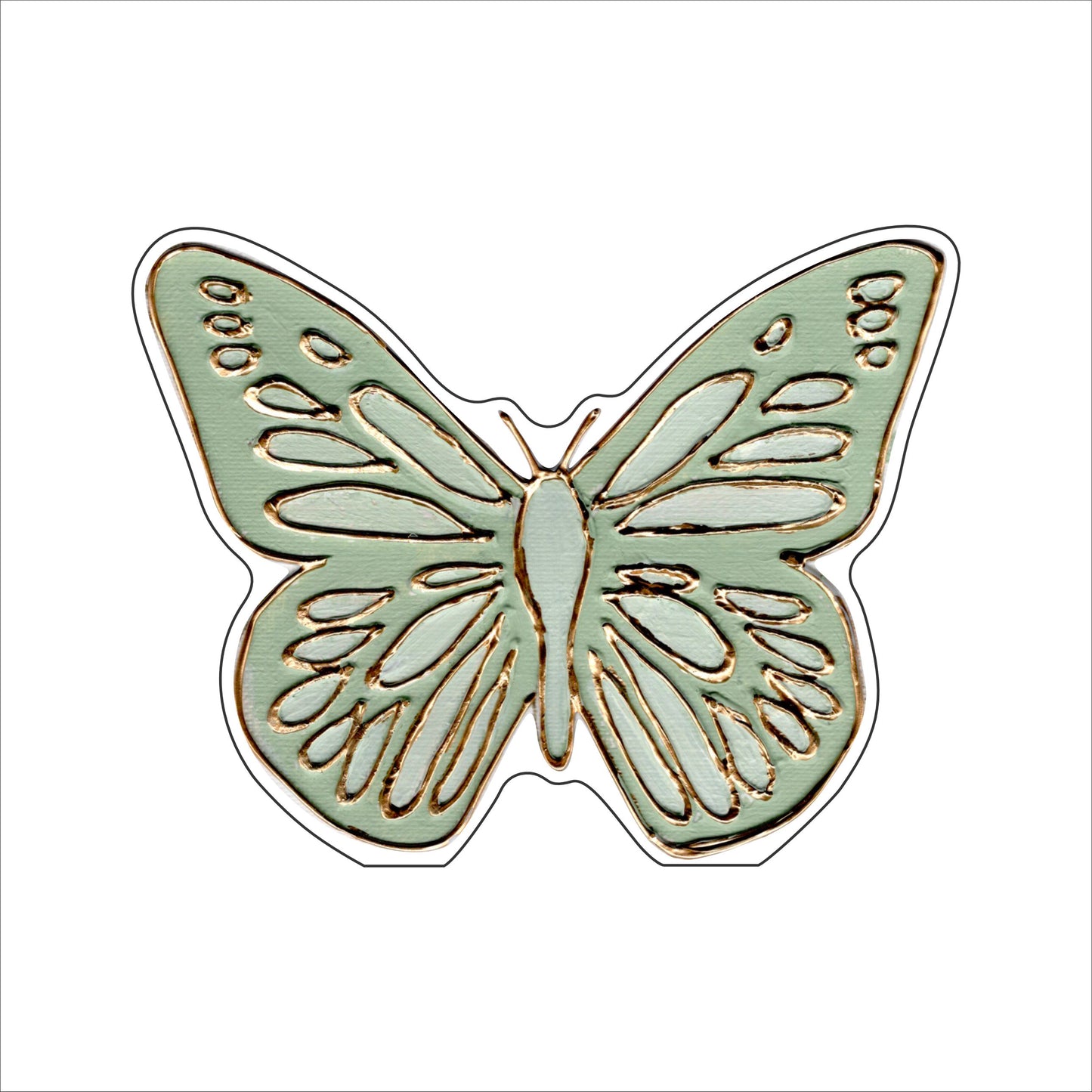 LFA-214 Sage Butterfly | 0.75Acrylic Contour |