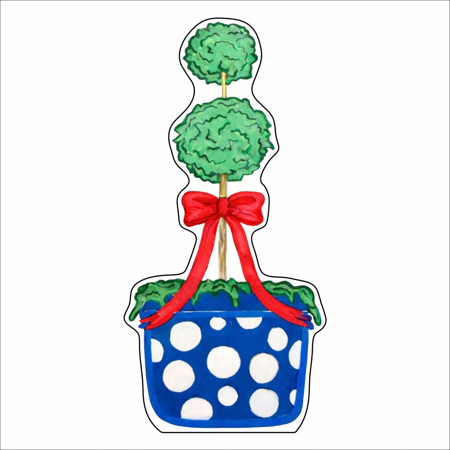 LMB-012 Totally Topiary Mini | 0.50Acrylic Mini | Case of 25