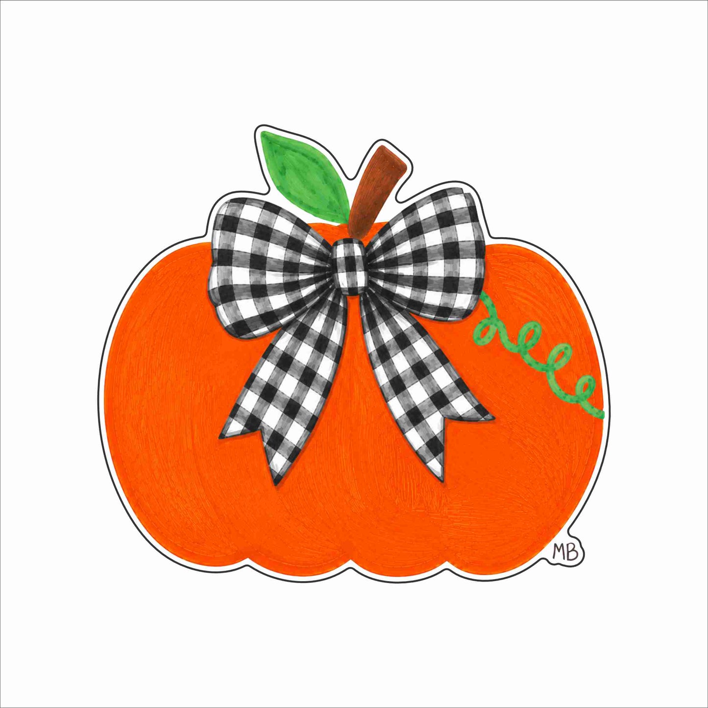 LMB-023 Halloween Happiness Pumpkin | 0.75Acrylic Contour