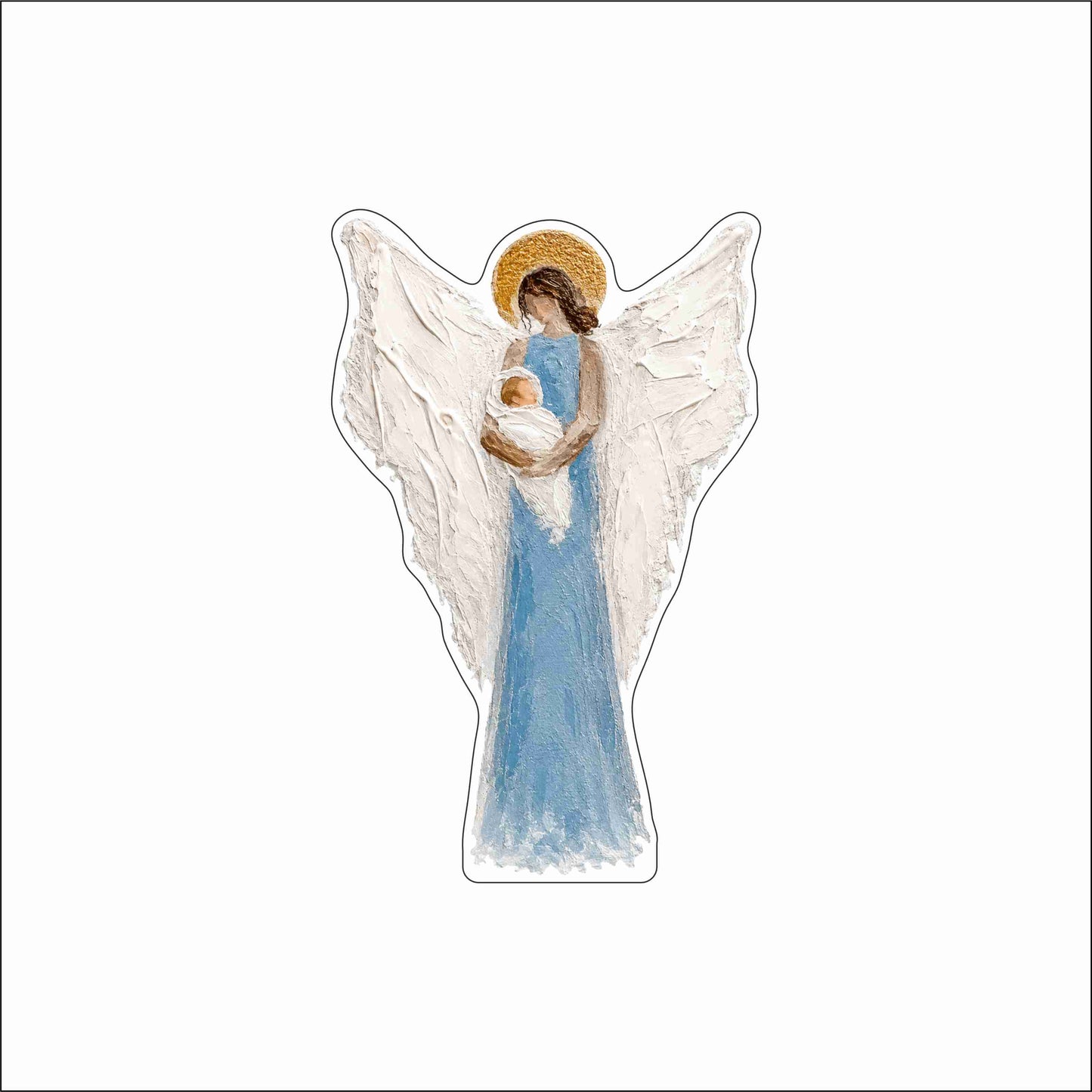 LWA-026 Guardian Angel | 0.75Acrylic Contour