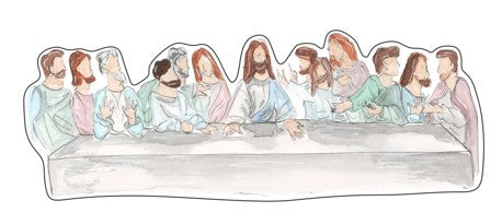 Last Supper | Sticker | Batch of 10